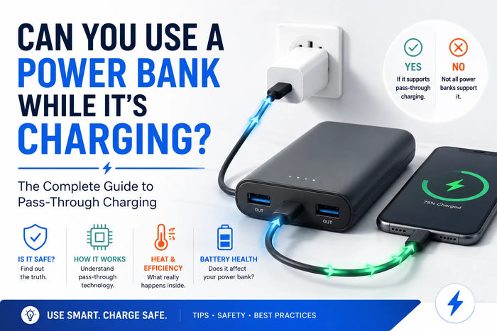 Can You Use a Power Bank While It's Charging?