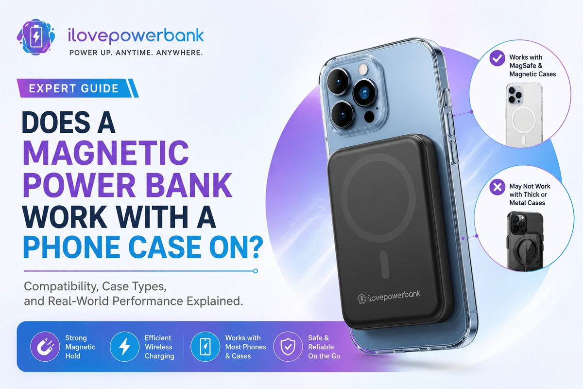 Does a Magnetic Power Bank Work With a Phone Case On?