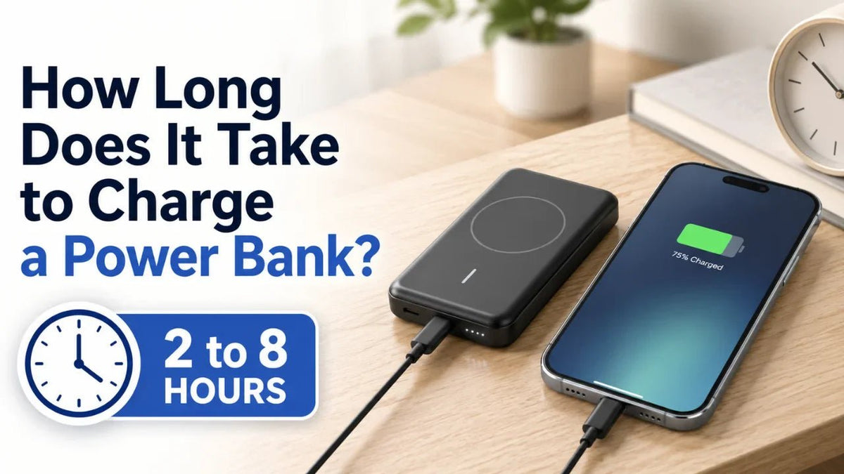 How Long Does It Take to Charge a Power Bank? - I Love Power Bank
