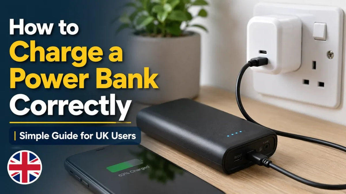 How to Charge a Power Bank Correctly | Simple Guide for UK Users - I Love Power Bank