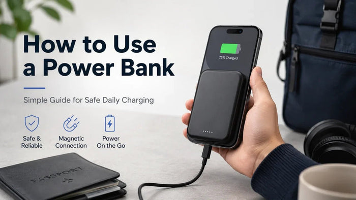 How to Use a Power Bank | A Simple Guide for Safe Daily Charging - I Love Power Bank