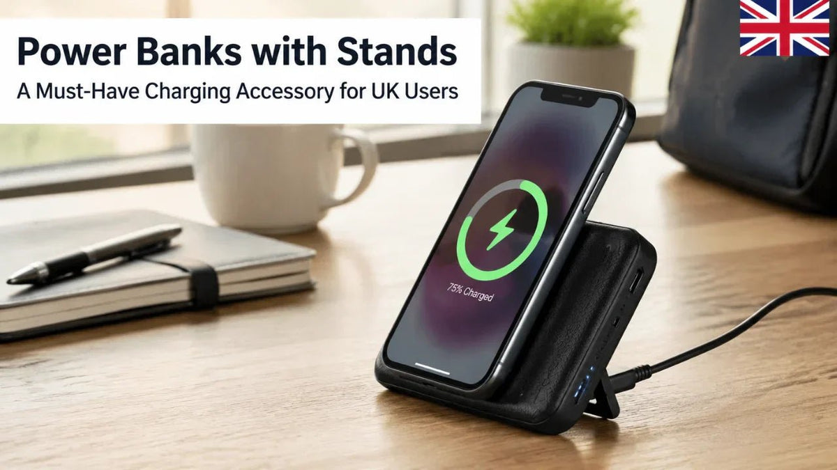 Power Banks with Stands | A Must-Have Charging Accessory for UK Users - I Love Power Bank
