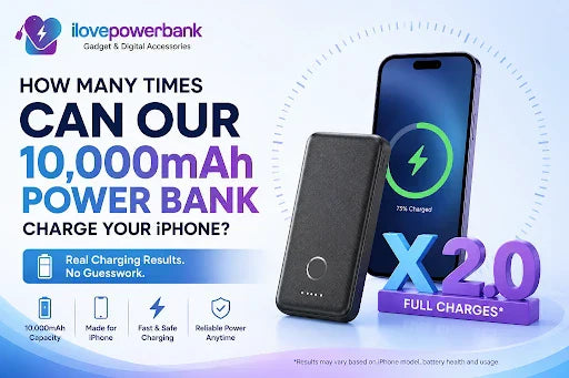 How Many Times Can a 10,000mAh Power Bank Charge Your iPhone?