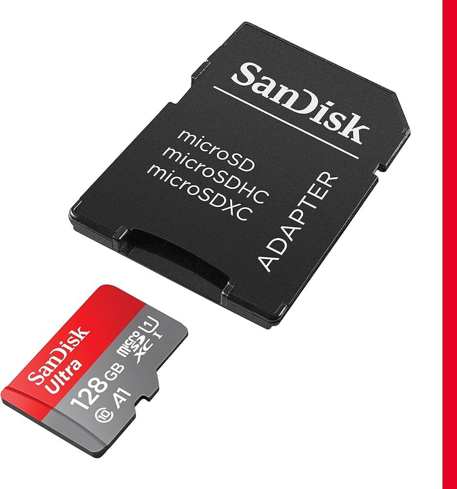 128GB Micro SD card with adapter 100 MB/s - I Love Power Bank