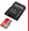 128GB Micro SD card with adapter 100 MB/s
