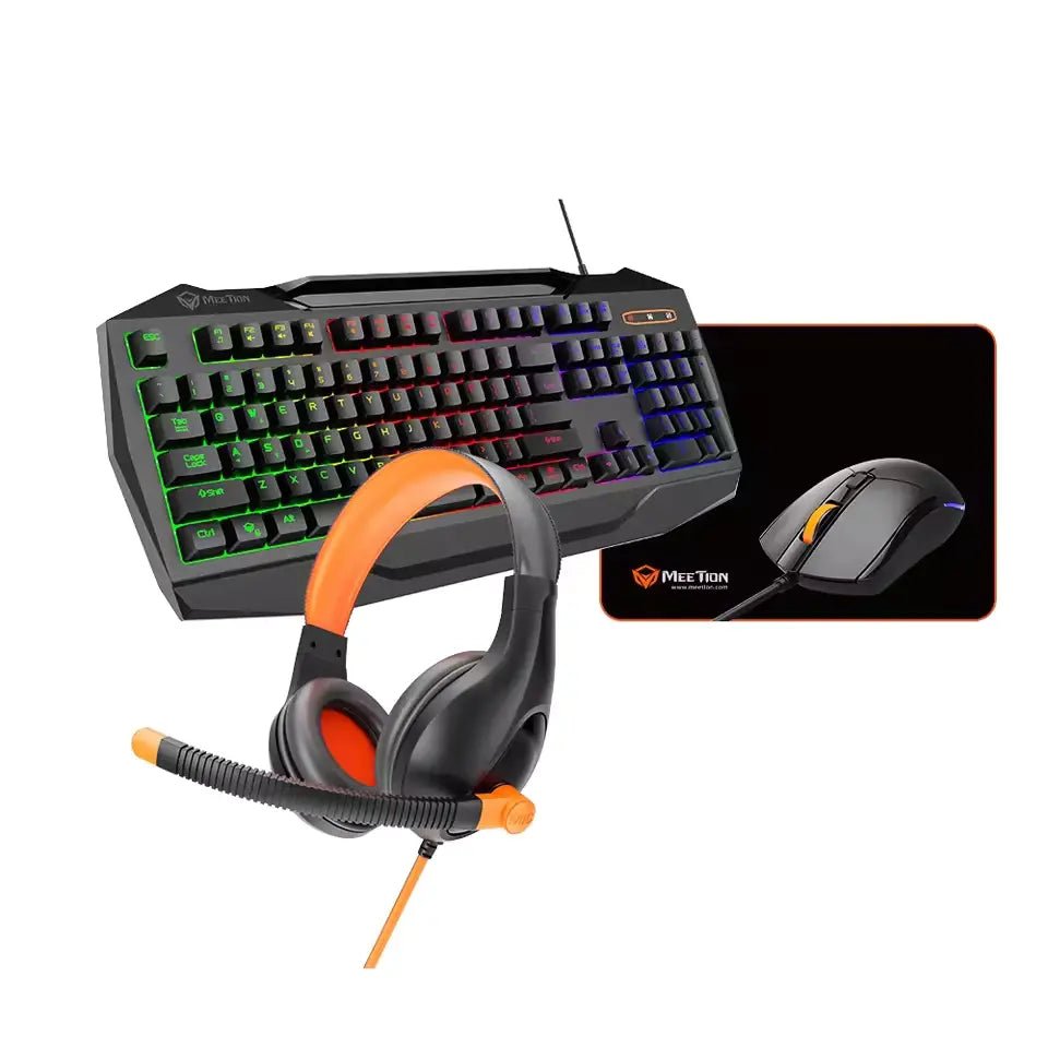 MEETION MT - C490 RGB Gaming Kit (Keyboard, Mouse & Pad) - I Love Power Bank