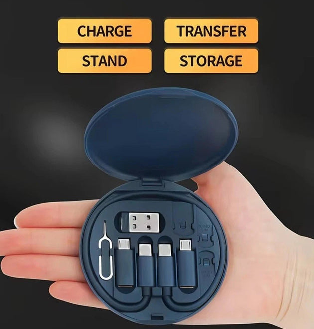 Multi USB Charging Adapter Cable Kit | USB C Conversion Set USB A & Type C iPhone UK - I Love Power Bank