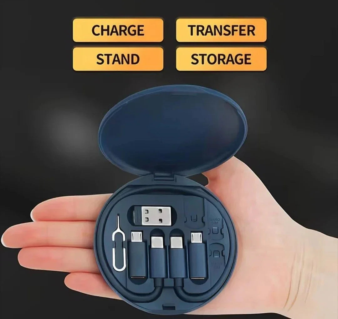 Multi USB Charging Adapter Cable Kit | USB C Conversion Set USB A & Type C iPhone UK - I Love Power Bank