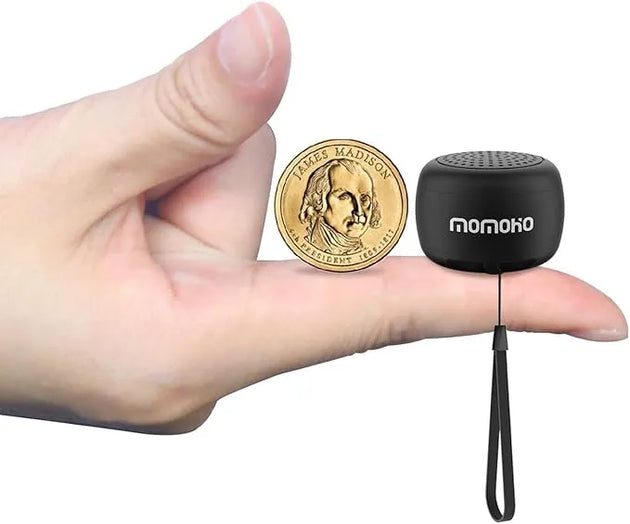 Mini Bluetooth Speaker with Camera Remote Control For Smartphones, TWS Pairing Stereo Bluetooth Speaker, Portable Bluetooth Speaker Wireless